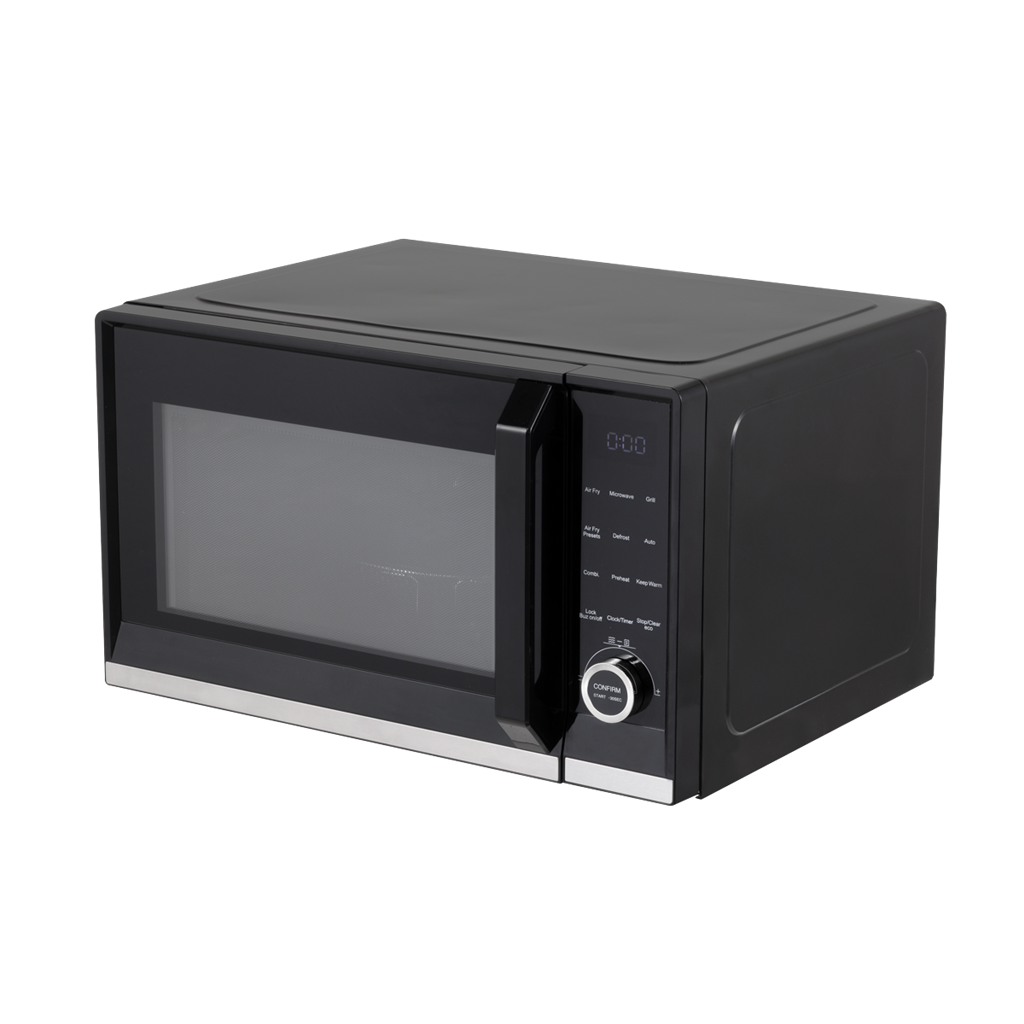 Baridi 7-in-1 Air Fryer Microwave & Grill, 28L Capacity - Black