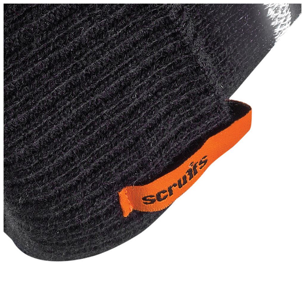 Scruffs Trade Reflective Beanie Black - One Size