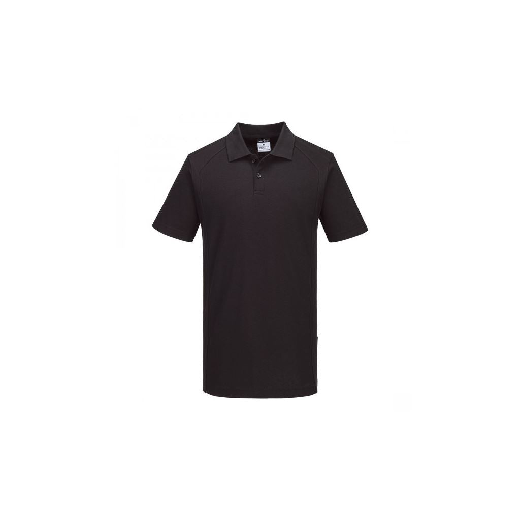 CD812 - WX2 Eco Polo Shirt S/S Black - Large