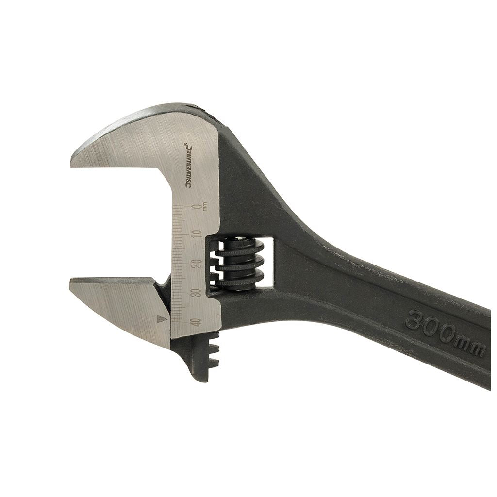 Silverline Expert Adjustable Wrench - Length 250mm - Jaw 27mm