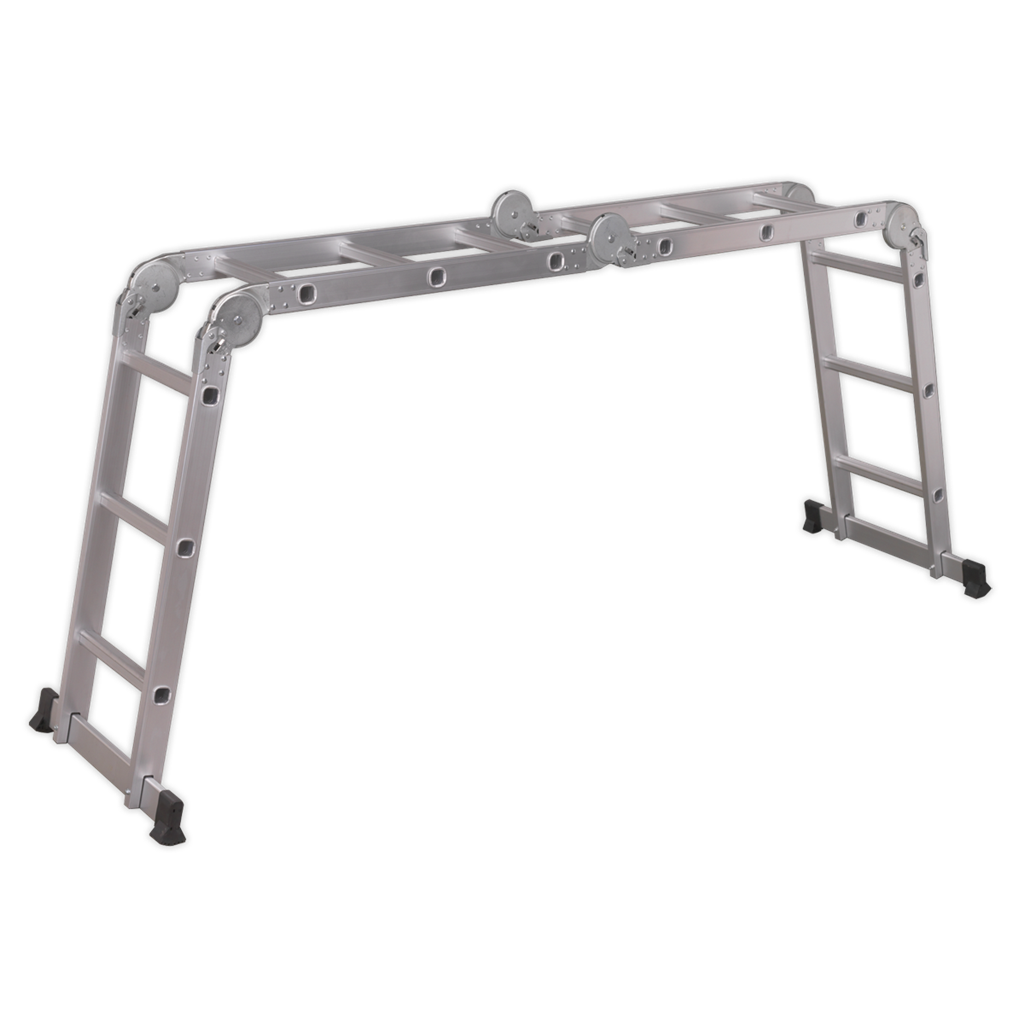 4-Way Aluminium Folding Platform Ladder - BS EN 131