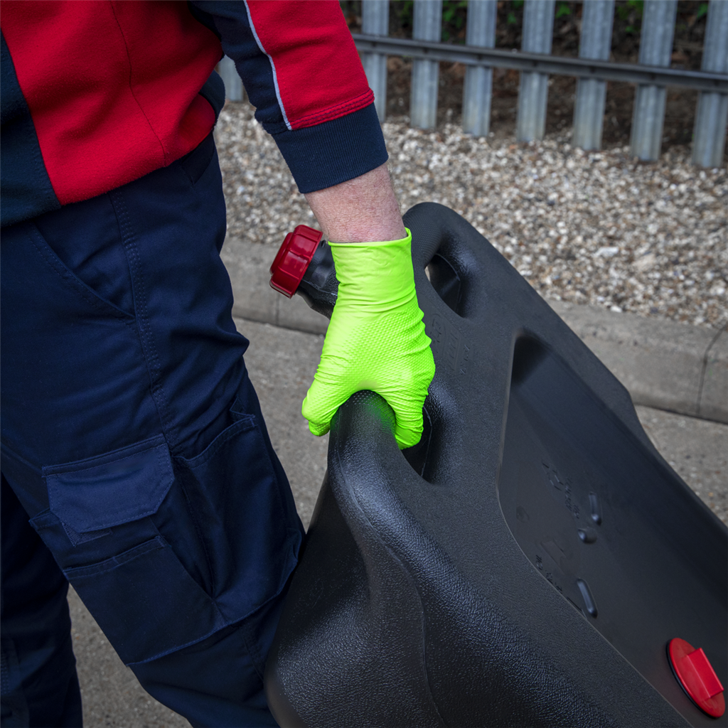 Oil/Fluid Drain & Recycling Container with Wheels 57L