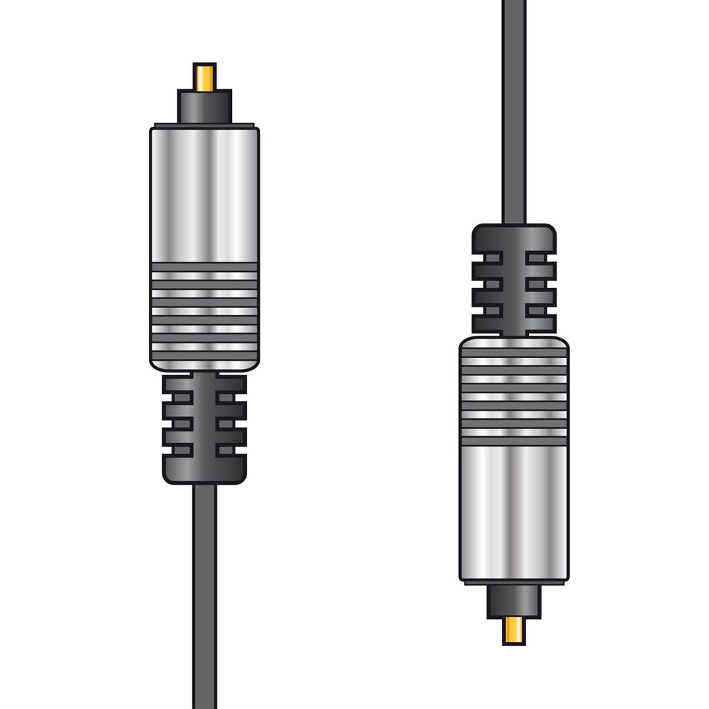 Premium Fibre Optic TOSlink Leads - 3.0m