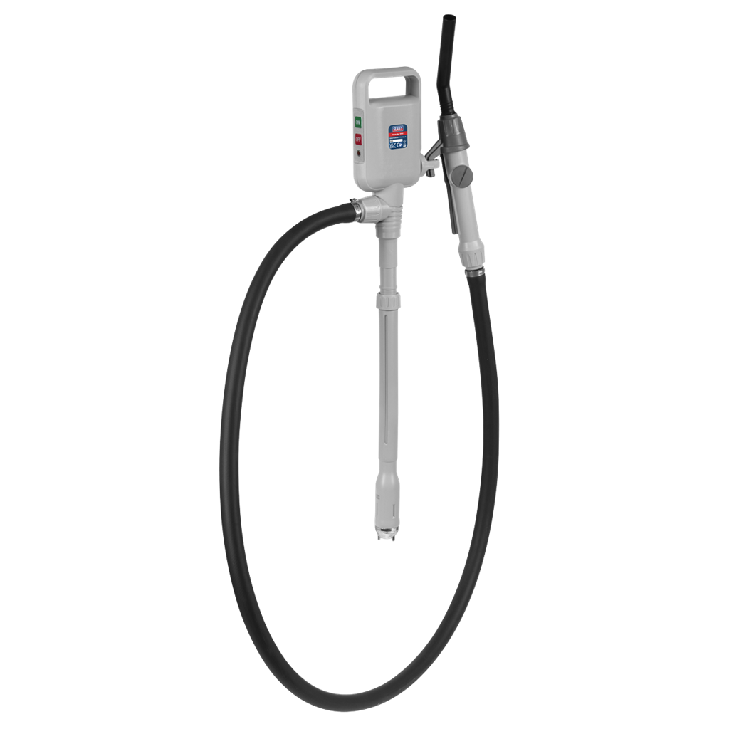 Fluid Transfer Pump with Nozzle Battery Operated
