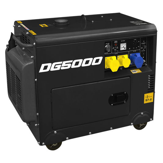 5000W Generator 4-Stroke Engine 110/230V