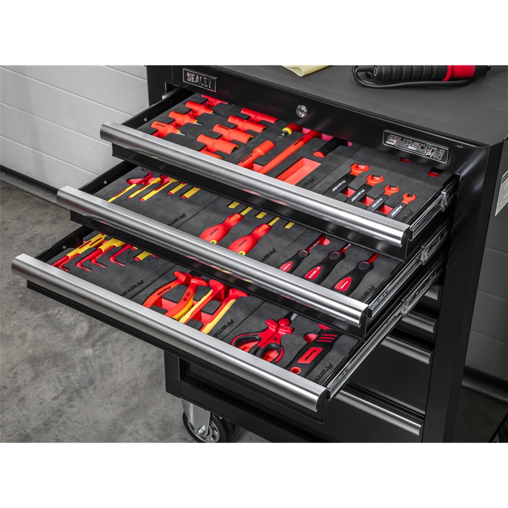 Rollcab 7 Drawer with Insulated Tool Kit 63pc
