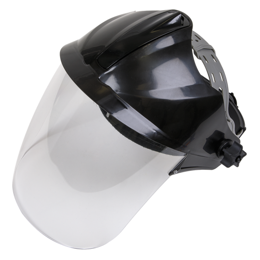 Worksafe&#174; Deluxe Brow Guard with Aspherical Polycarbonate Full Face Shield