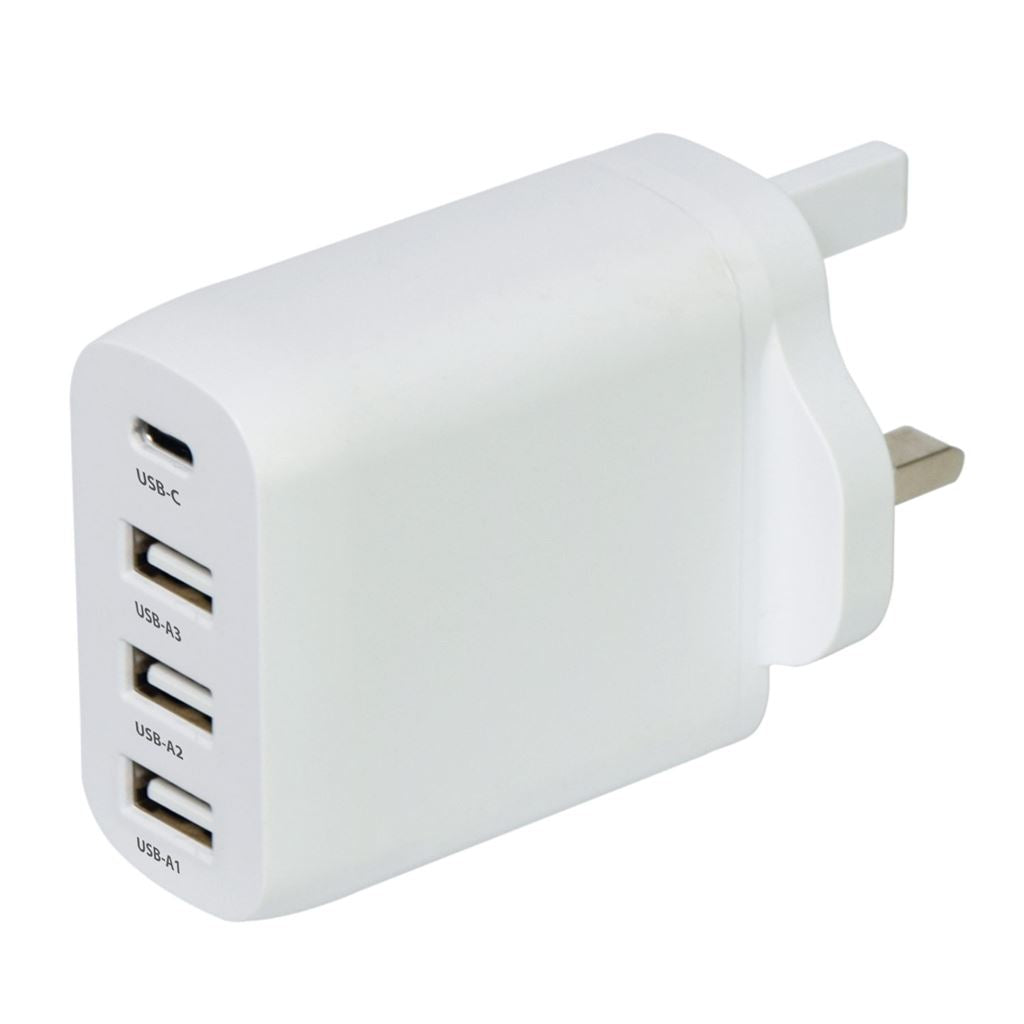 35W 3xUSB-A & USB-C Charger - A+USB-C