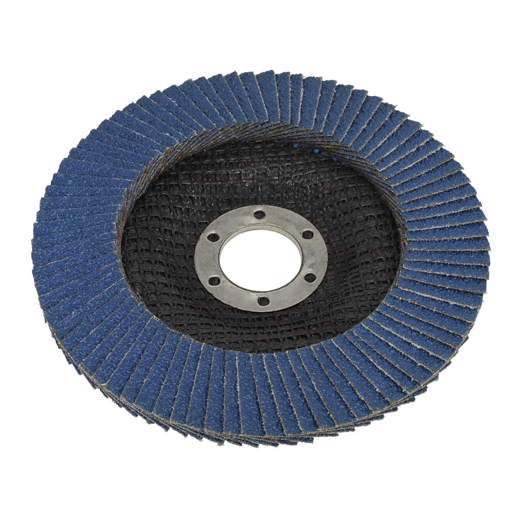 125mm Zirconium Flap Disc 40Grit 22mm Bore