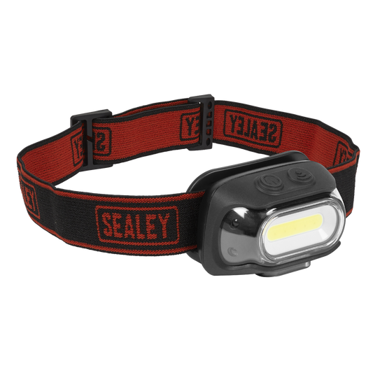 Rechargeable Head Torch with Auto-Sensor 8W COB LED