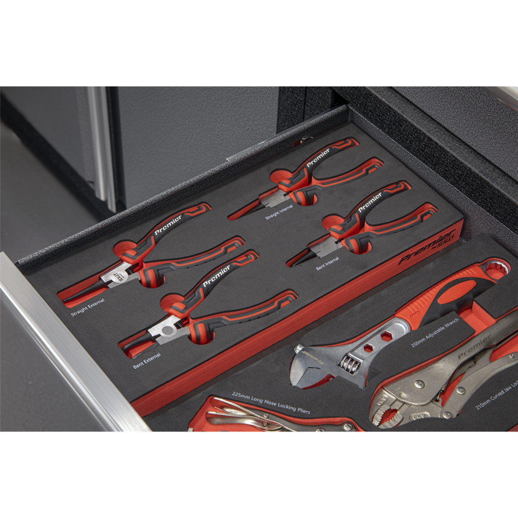 Premier Circlip Pliers Set with Tool Tray 4pc