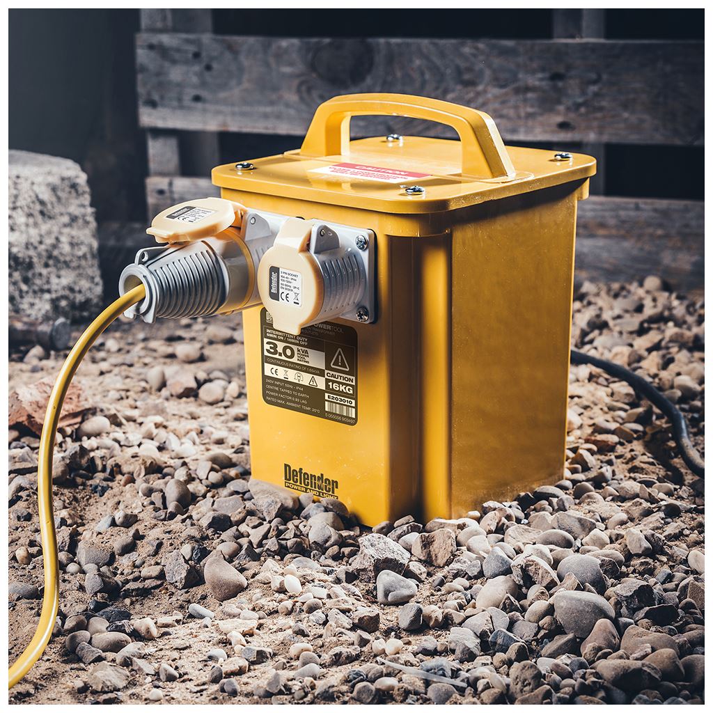 Defender 3kVA Portable Transformer 16A - 110V