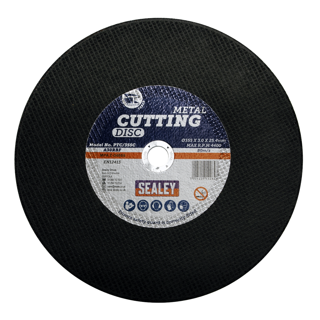 355 x 3mm Cutting Disc 25.4mm Bore