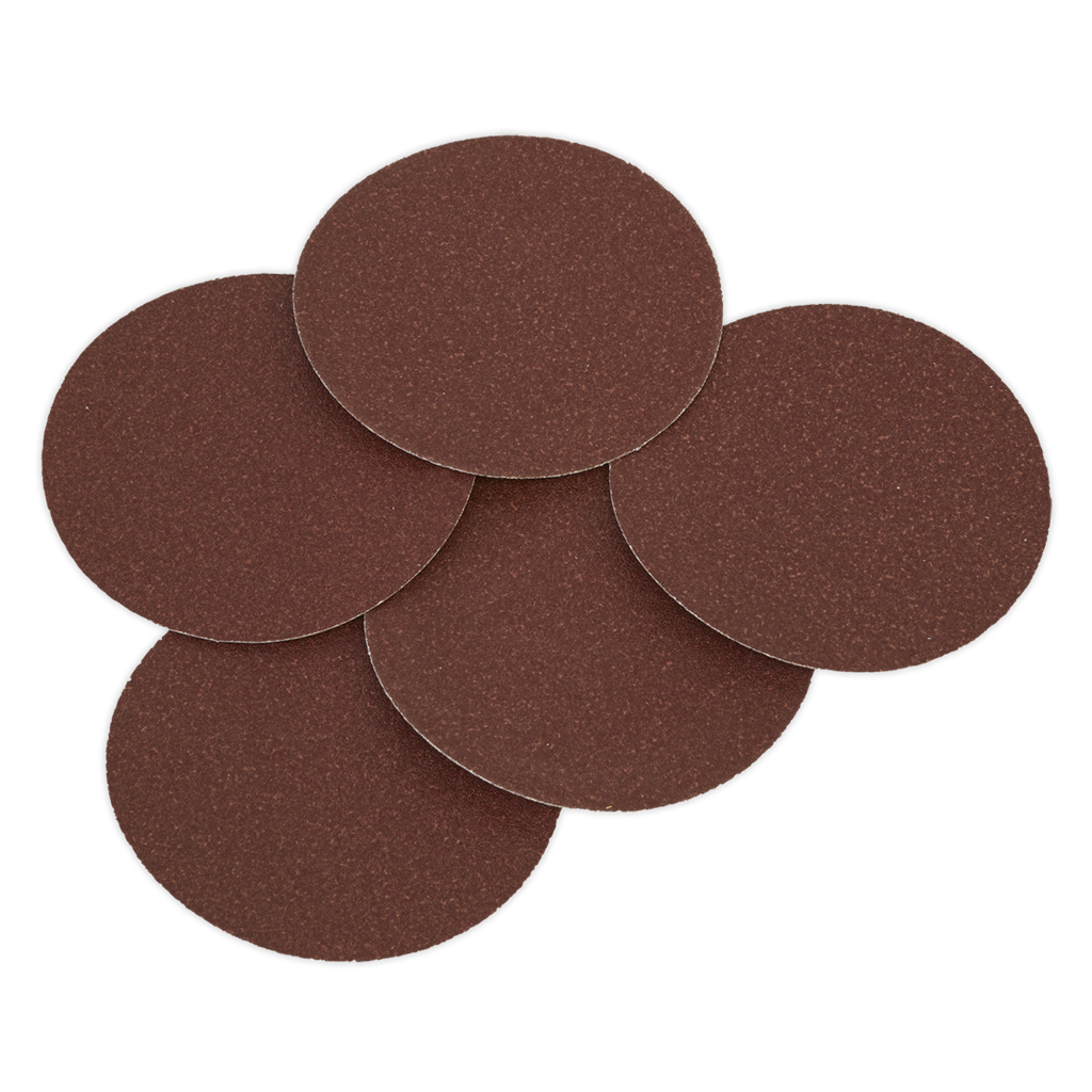 Adhesive Backed Sanding Disc 80Grit 125mm - Pack of 5