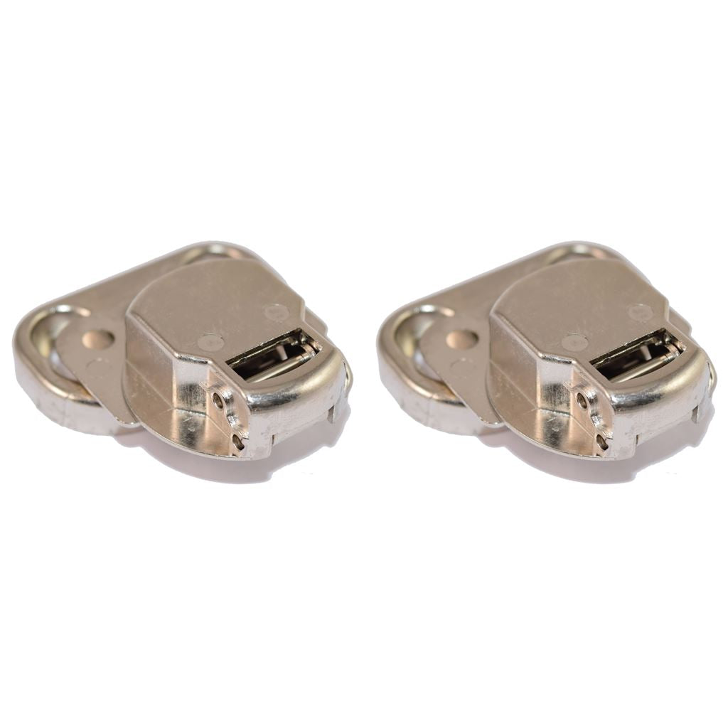 Hoover & Candy Compatible Integrated Washing Machine Cupboard Door Hinges - Pack of 2 | Non-Genuine by Ufixt