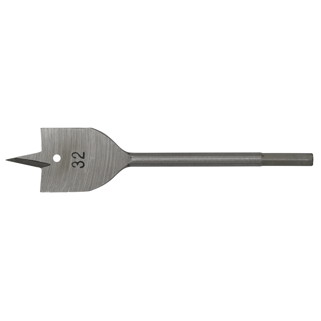 Worksafe&#174; Flat Wood Drill Bit 32mm x 152mm