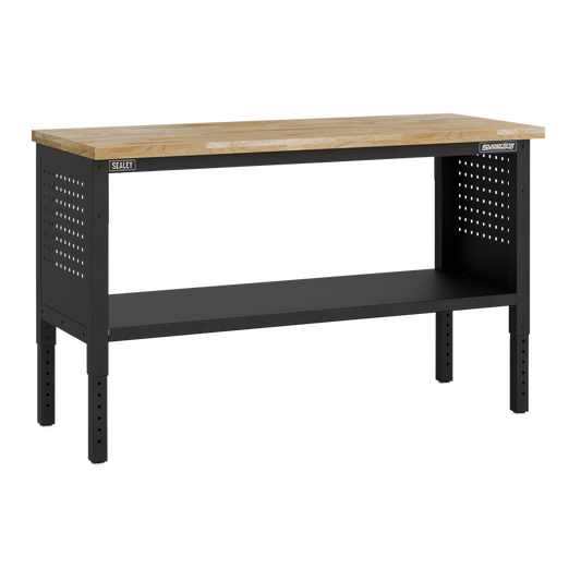 Superline PRO&#174; Modular Workbench with Wooden Worktop 1525mm