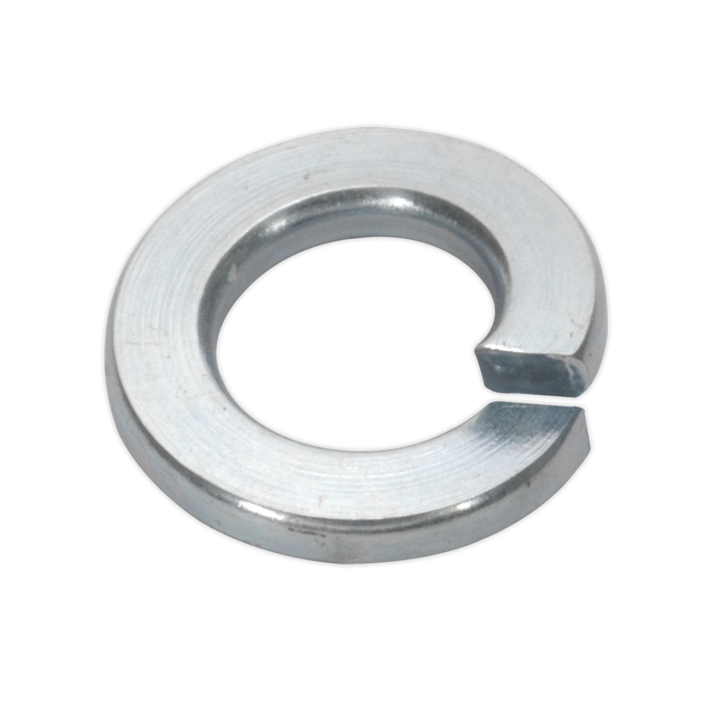 Zinc Plated Spring Washer M6, DIN 127B - Pack of 100