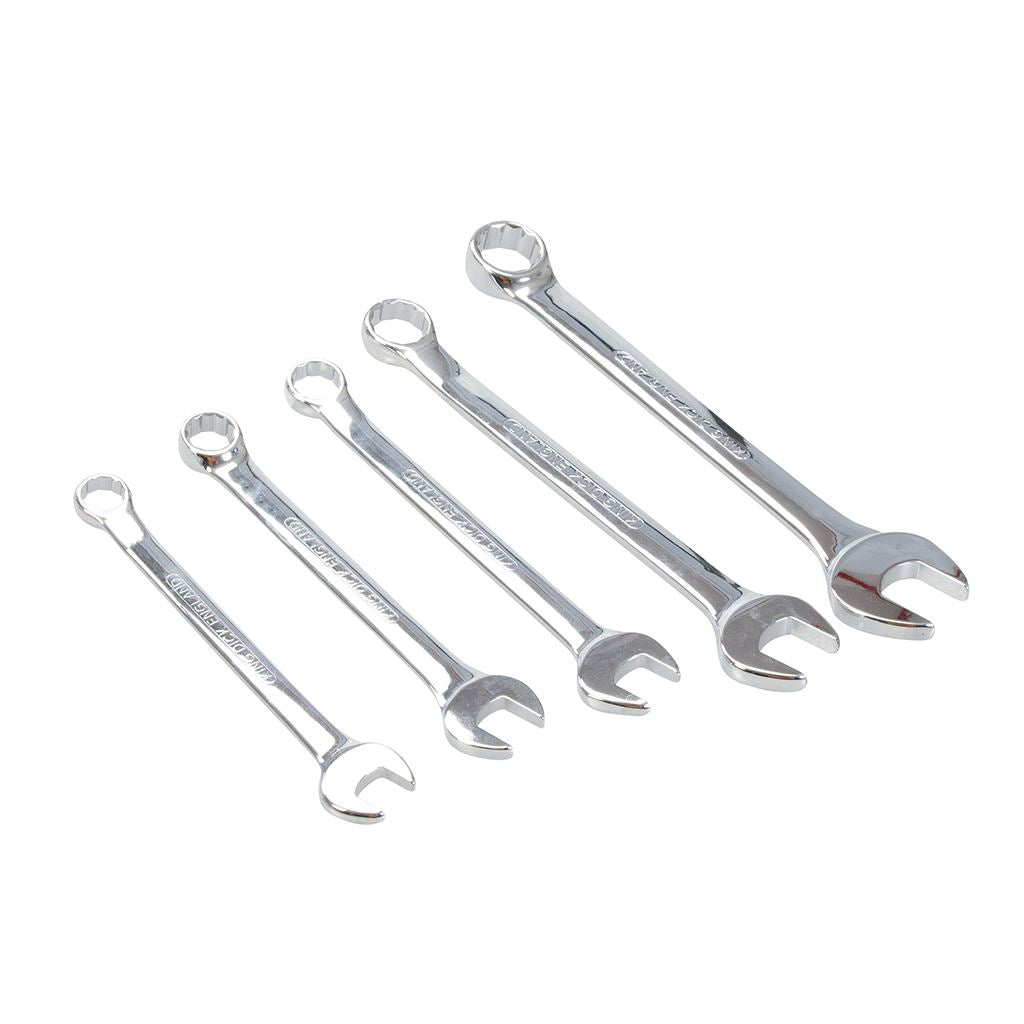 King Dick Combination Spanner Set AF 5pce - 1/4" - 1/2"