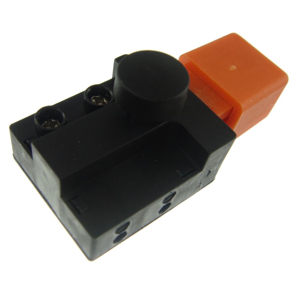 Flymo-Type Lawnmower On/Off Switch – 8A, 250V (Orange & Black) | Compatible Replacement by Ufixt