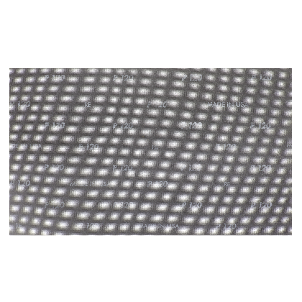 Worksafe&#174; 12 x 18" Mesh Orbital Screen Sheets 120Grit - Pack of 10