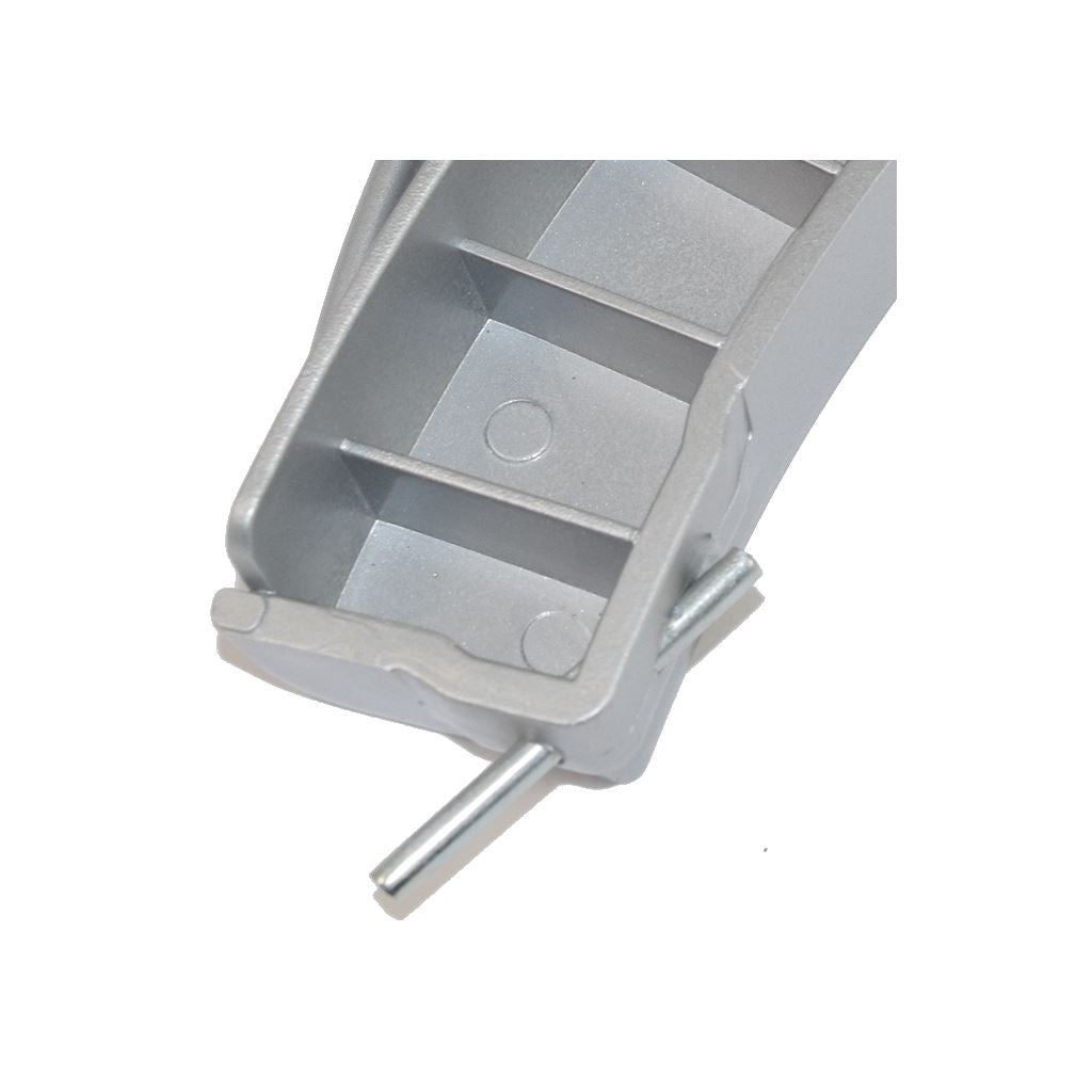 Compatible Bosch WAE Series Washing Machine Door Handle - Silver Replacement by Ufixt