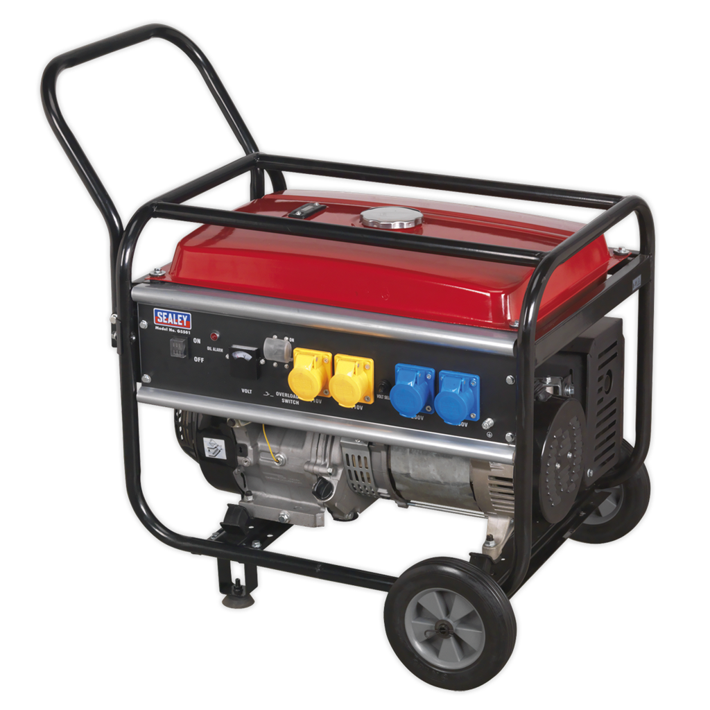 5500W Generator 13hp 4-Stroke Engine 110/230V