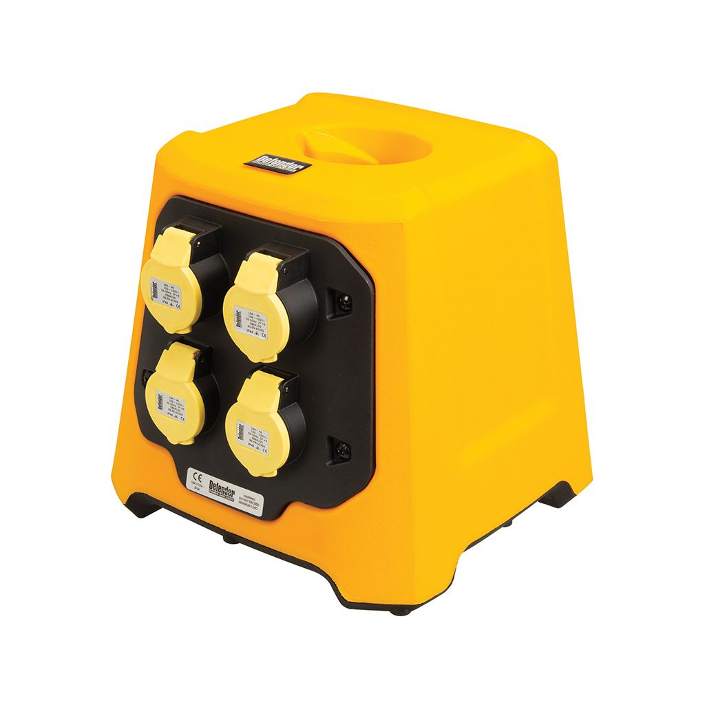 Defender Uplight V3 Multi Socket Base 4 x 16A (Base Only) - 110V