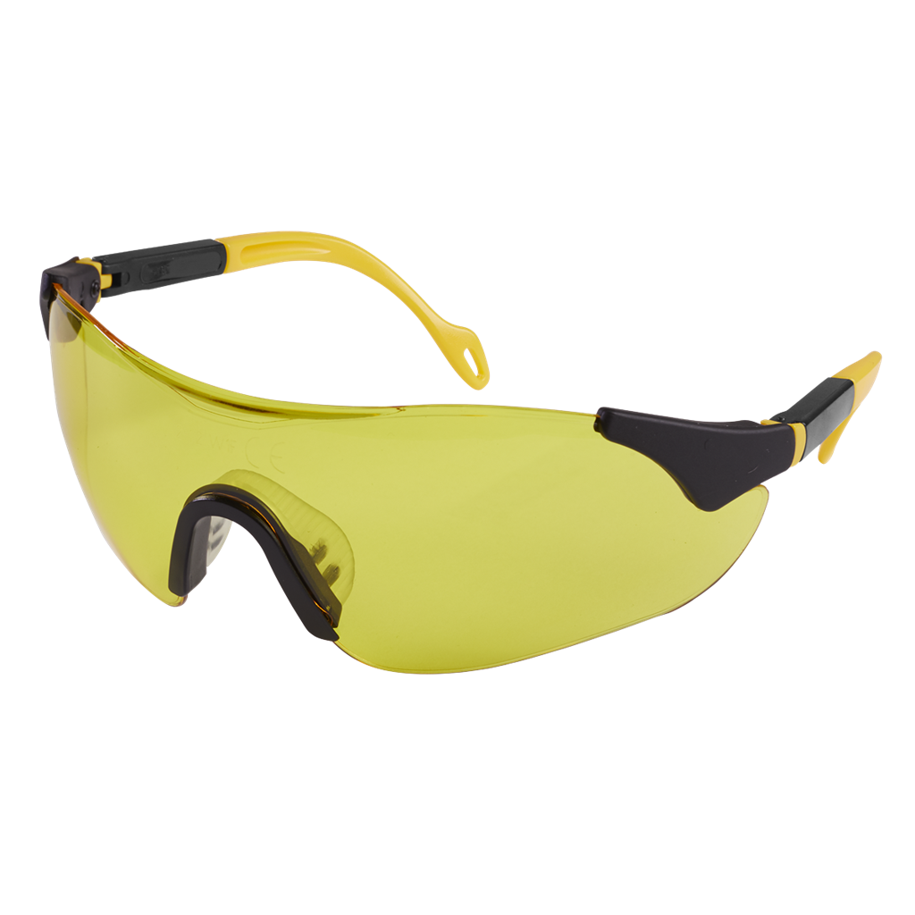 Worksafe&#174; Sports Style High-Vision Safety Glasses with Adjustable Arms