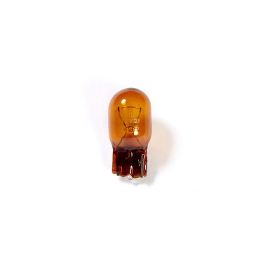 12V 21W WX3x16d Capless Amber Miniature Bulb - 20mm