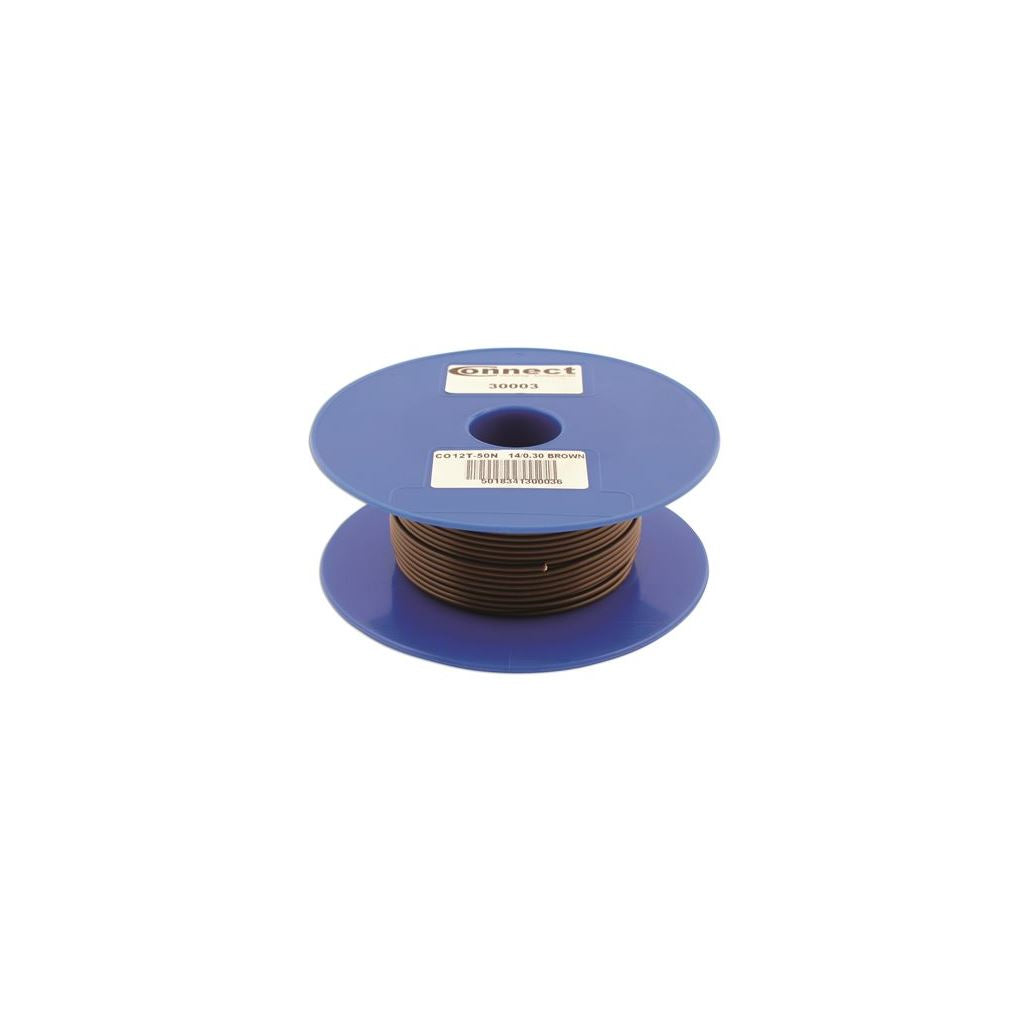 1 Core Cable - 1 x 14/0.3mm - Brown - 50m