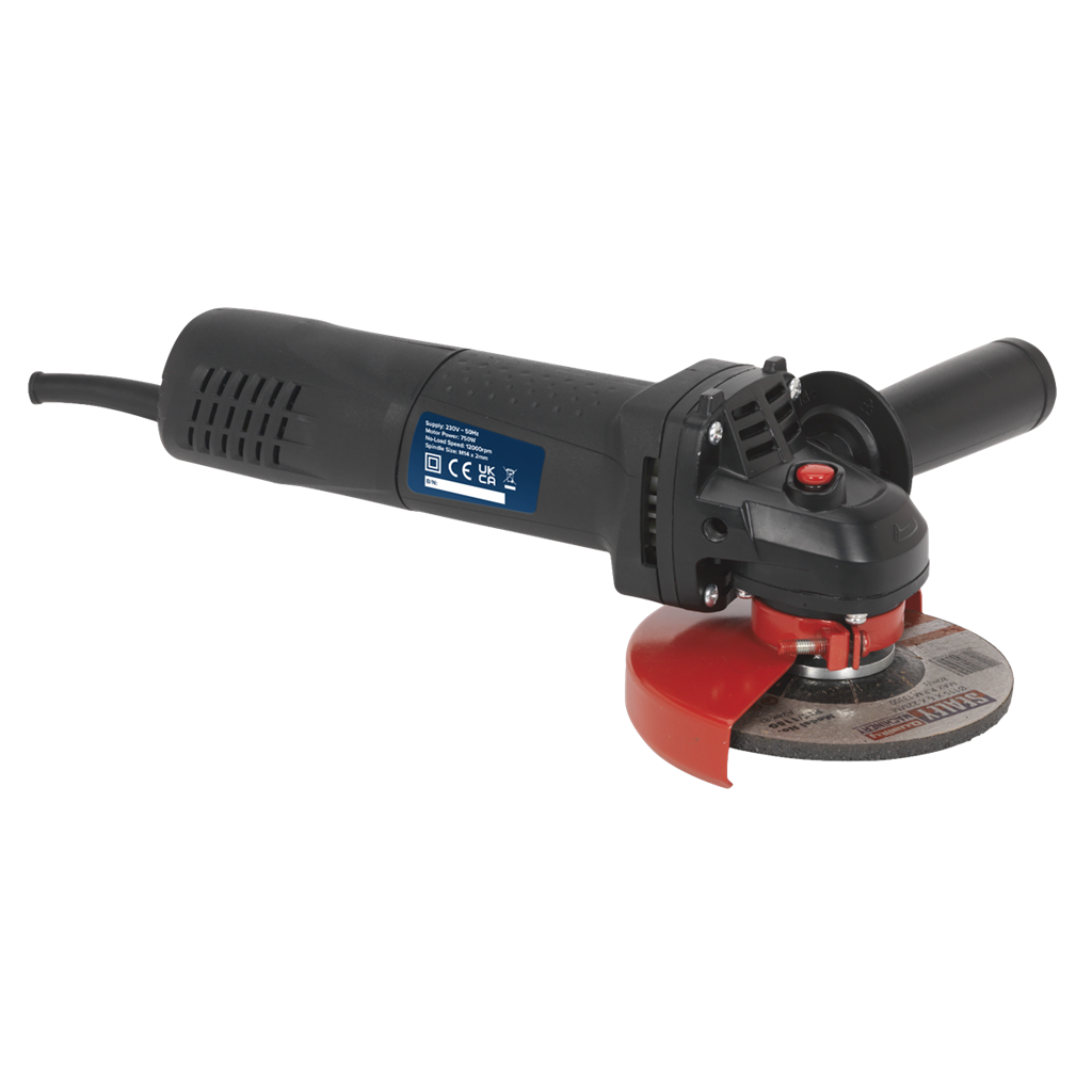 115mm Angle Grinder Slim Body 750W/230V