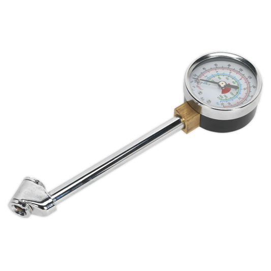 Twin Connector Tyre Pressure Gauge