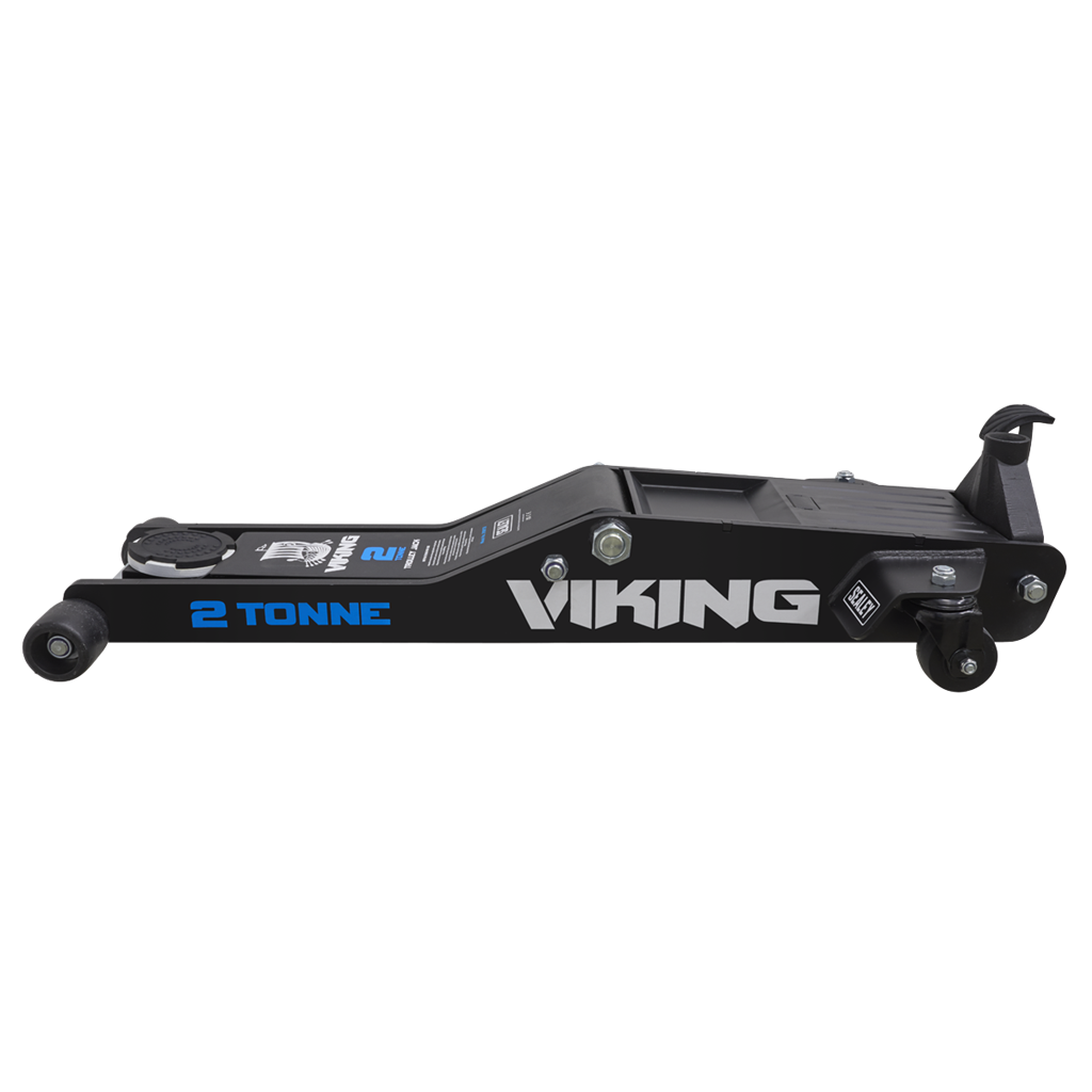 Viking Low Profile Professional Long Reach Trolley Jack with Rocket Lift 2 Tonne