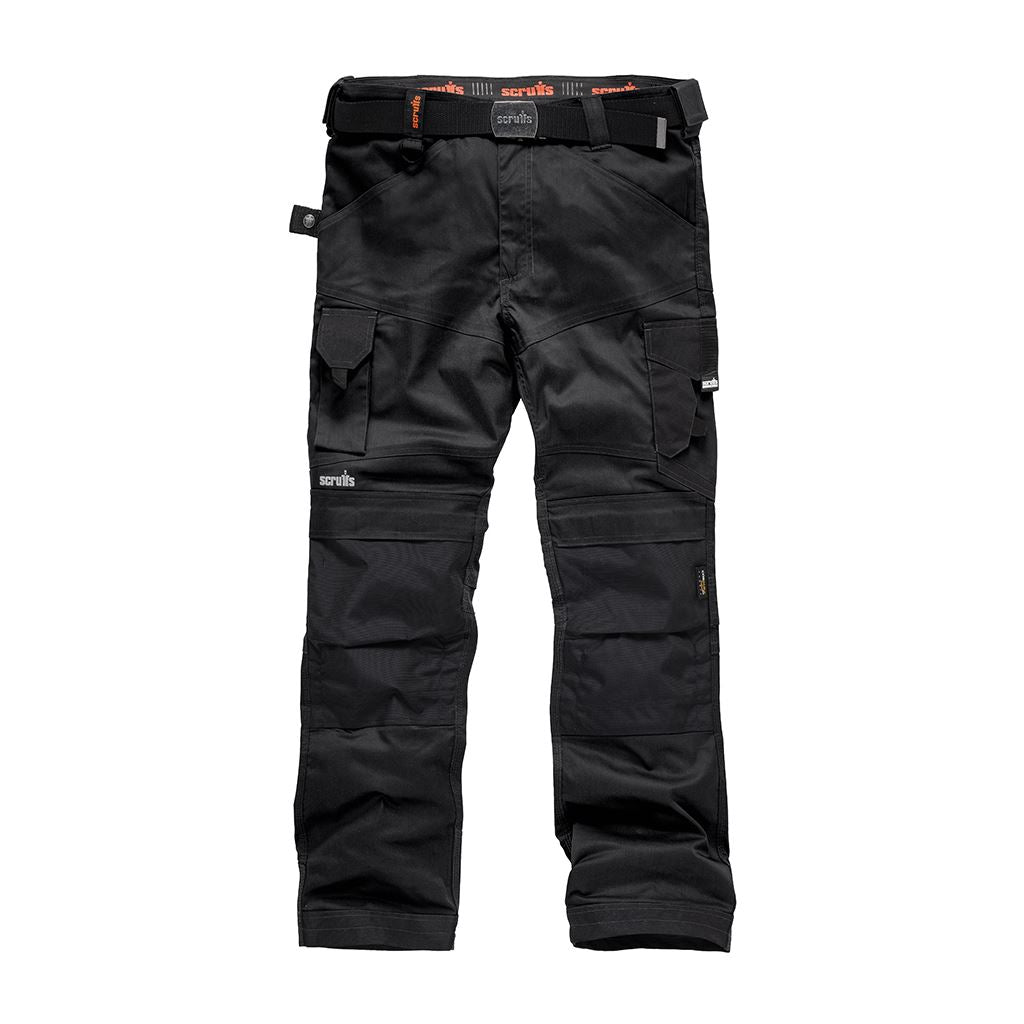 Scruffs Pro Flex Plus Holster Trousers Black - 28R