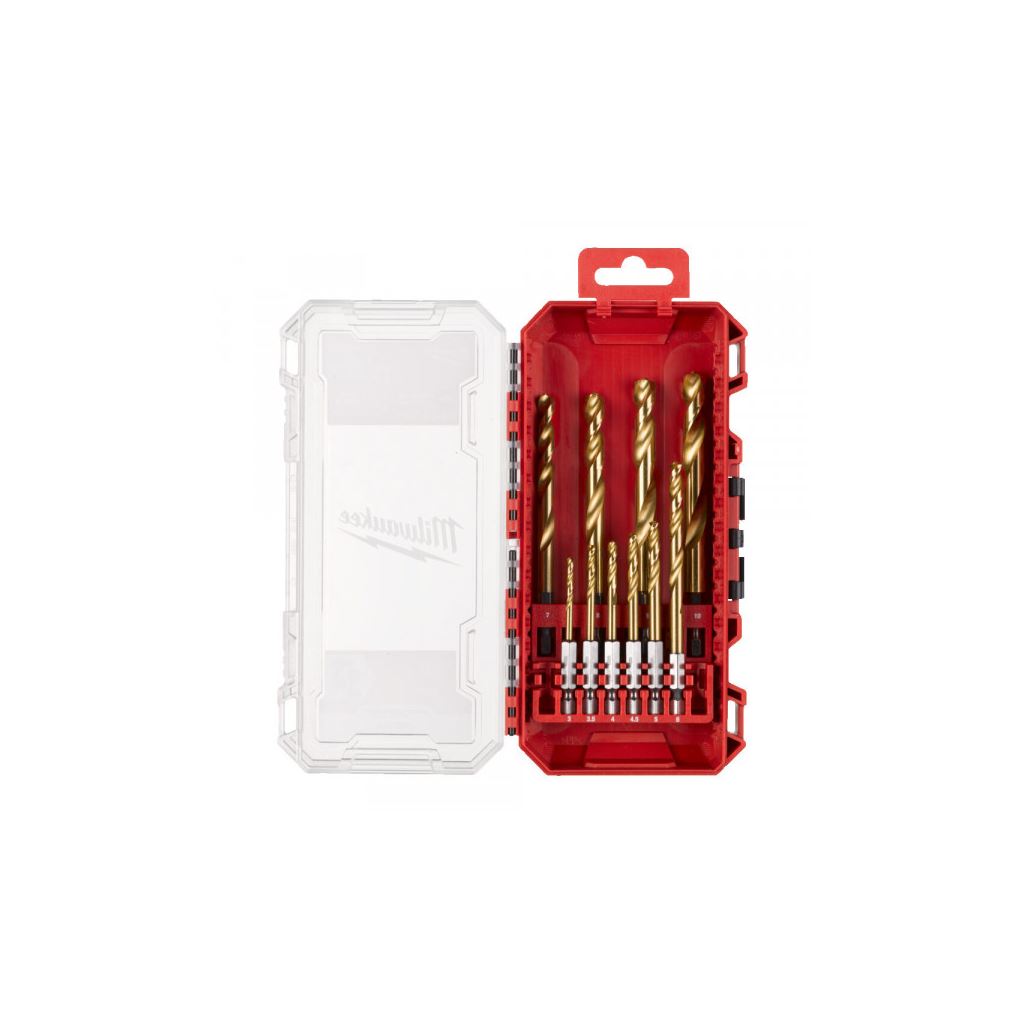 10Pc Shockwave HSS-G Tin Red Hex Set