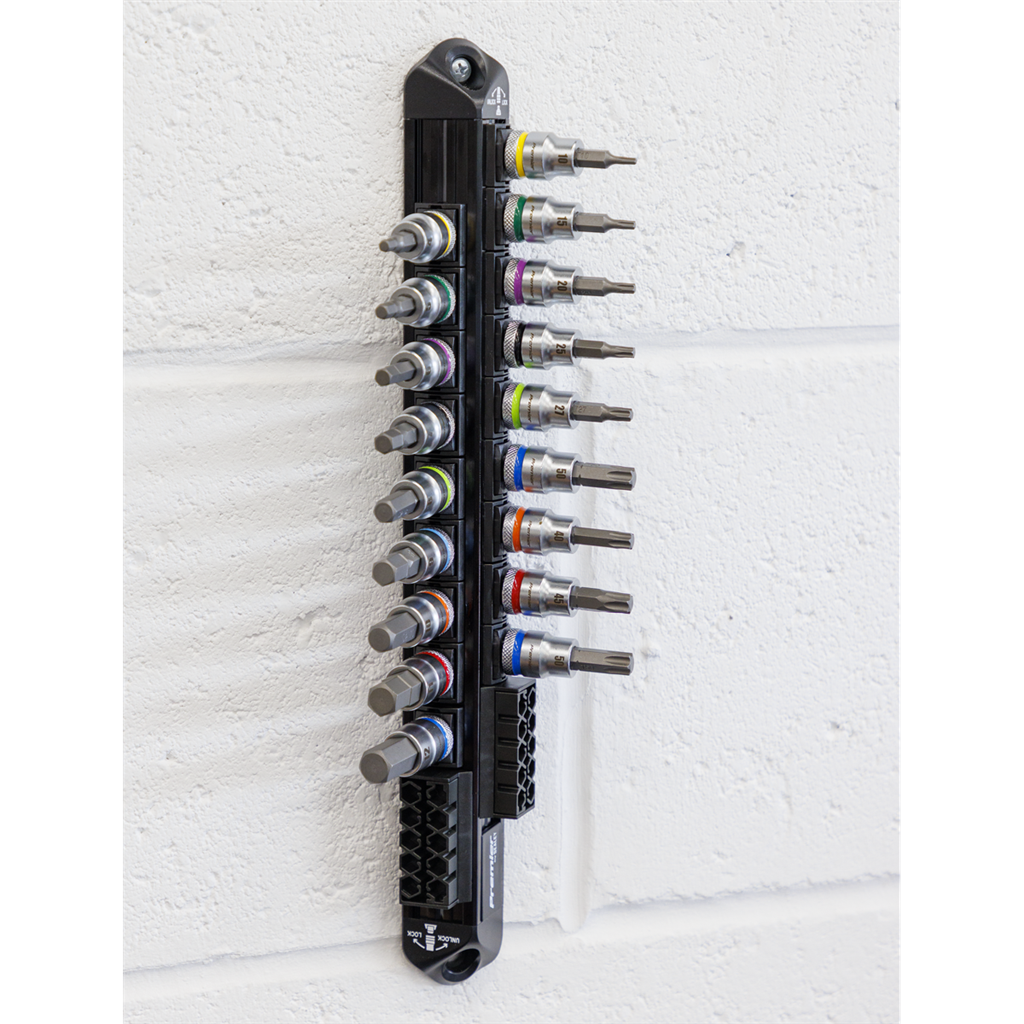 Premier Platinum Series Hex & TRX-Star* Socket Bit Set 3/8"Sq Drive 18pc