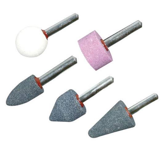 Silverline Mounted Stone Set 5pce - 6mm Shank