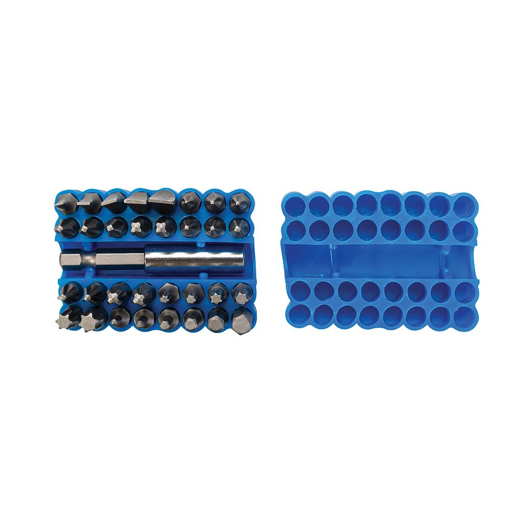 Silverline Screwdriver Bit Set 33pce - 25mm