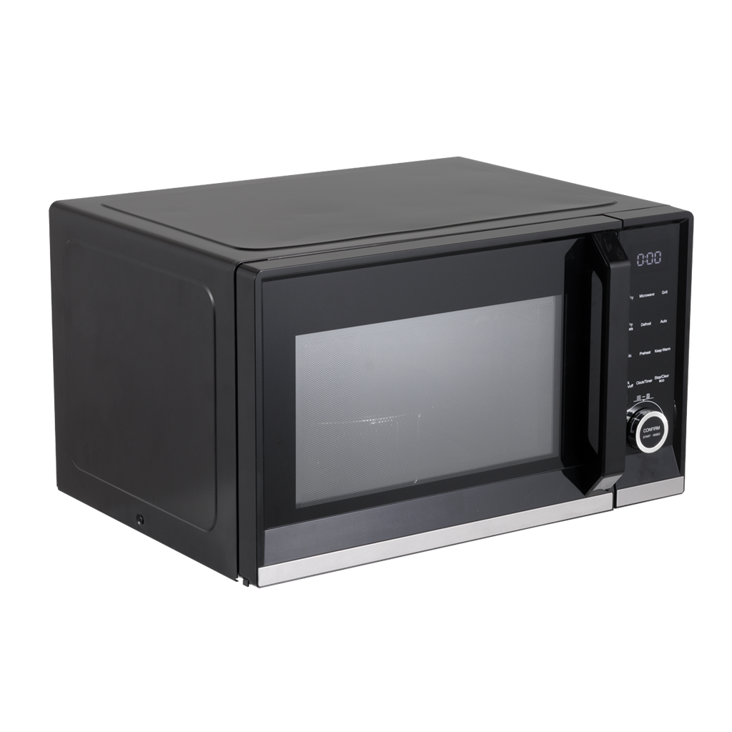 Baridi 7-in-1 Air Fryer Microwave & Grill, 28L Capacity - Black