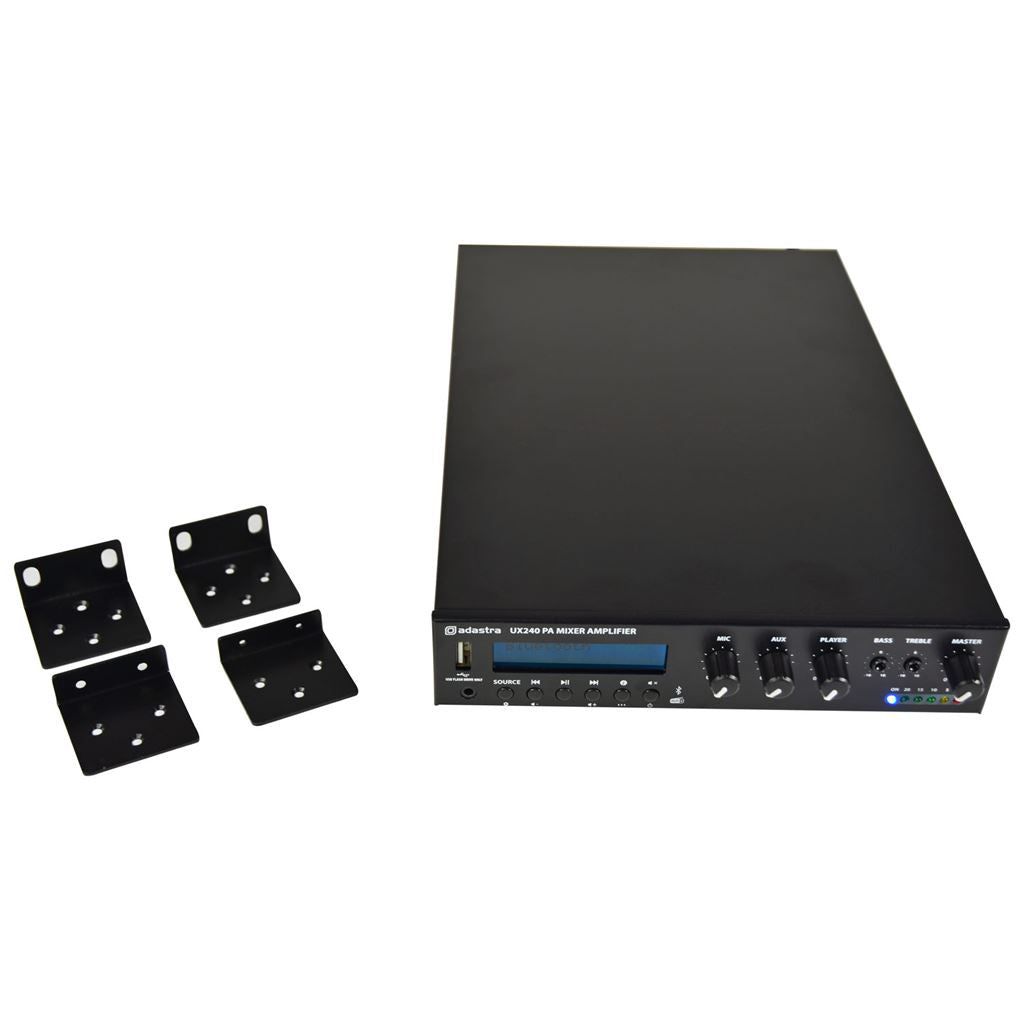 UX Series Compact 100V Mixer-Amplifiers - UX240 240W