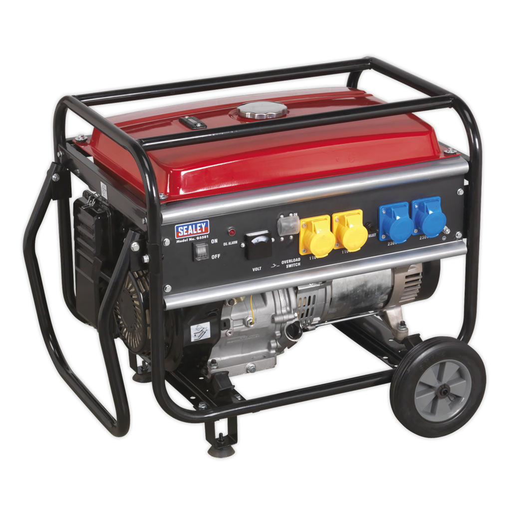 5500W Generator 13hp 4-Stroke Engine 110/230V