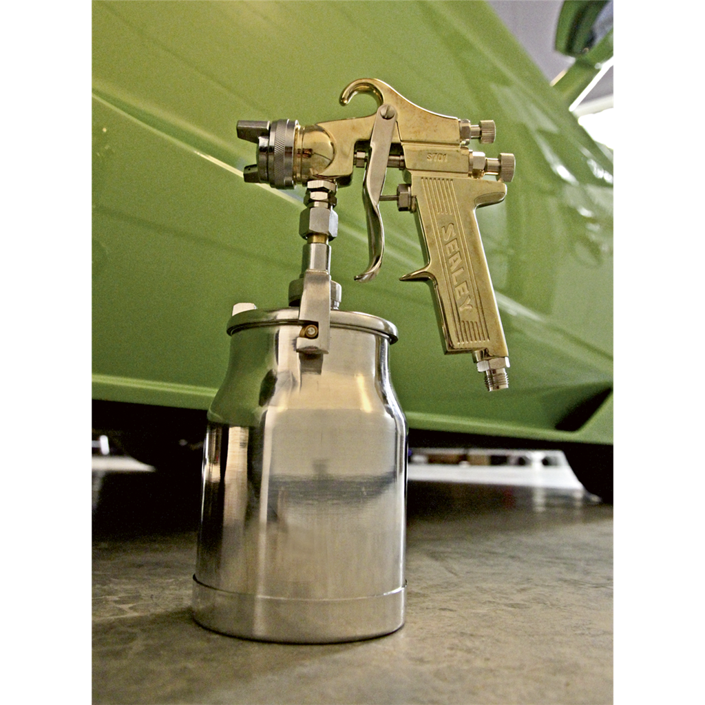 Workshop Gold Series Suction Feed Spray Gun 1.8mm Set-Up