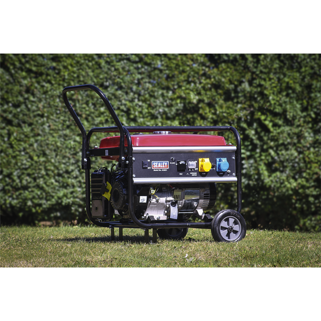 5500W Generator 13hp 4-Stroke Engine 110/230V