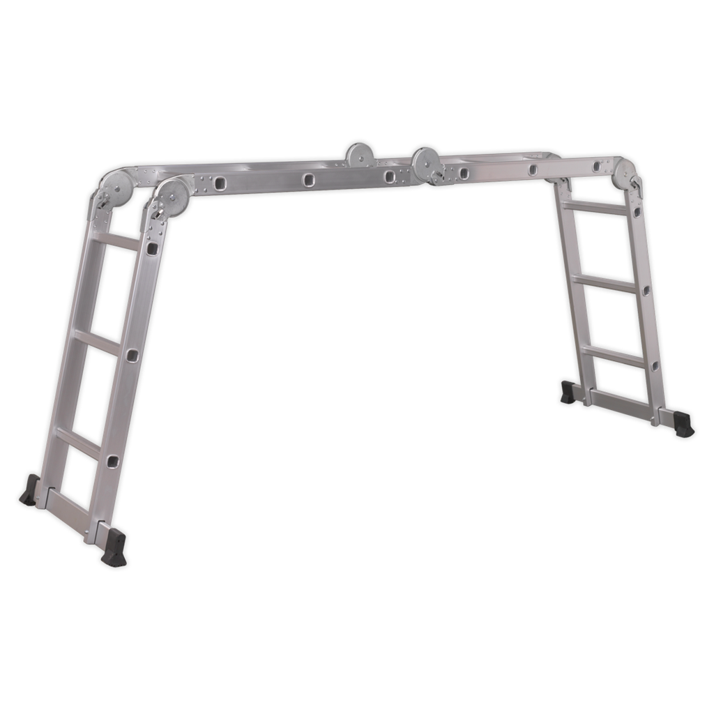 Folding Platform Ladder 4-Way Aluminium - BS EN 131