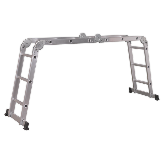 Folding Platform Ladder 4-Way Aluminium - BS EN 131