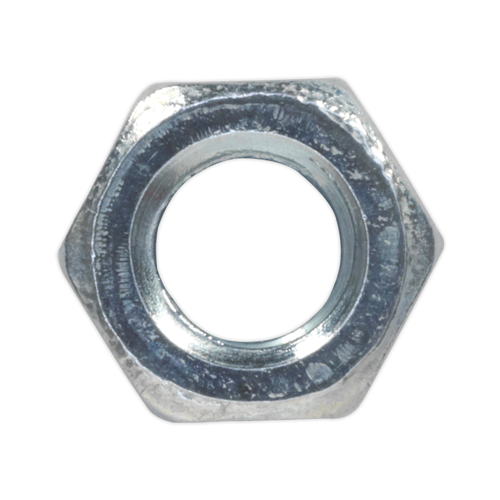 Zinc Plated Steel Nut M5, DIN 934 - Pack of 100