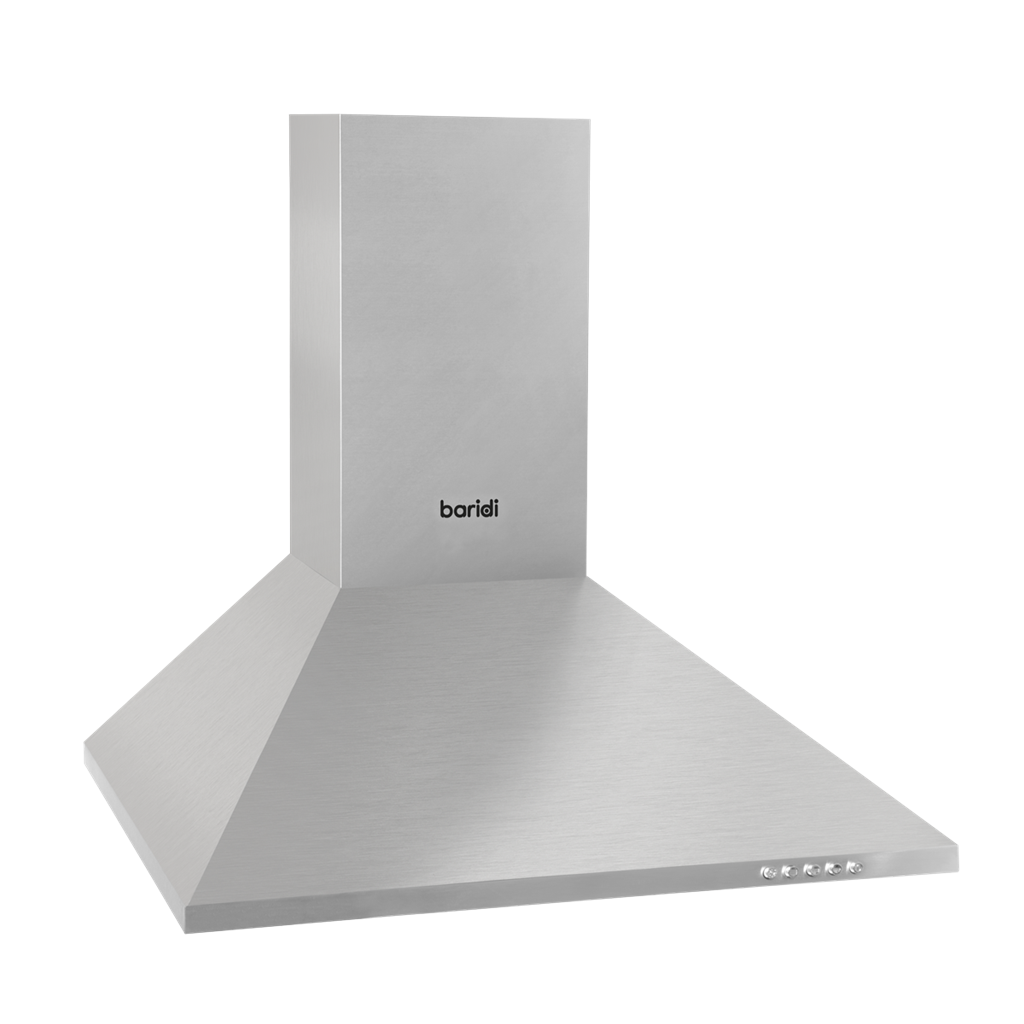 Baridi Cooker Hood with Carbon Filters 60cm - Stainless Steel