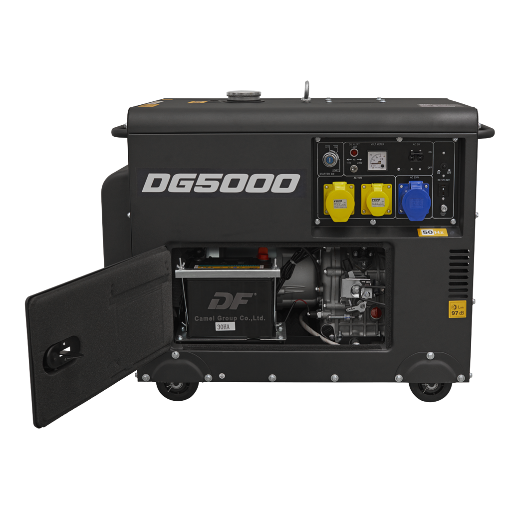 5000W Generator 4-Stroke Engine 110/230V