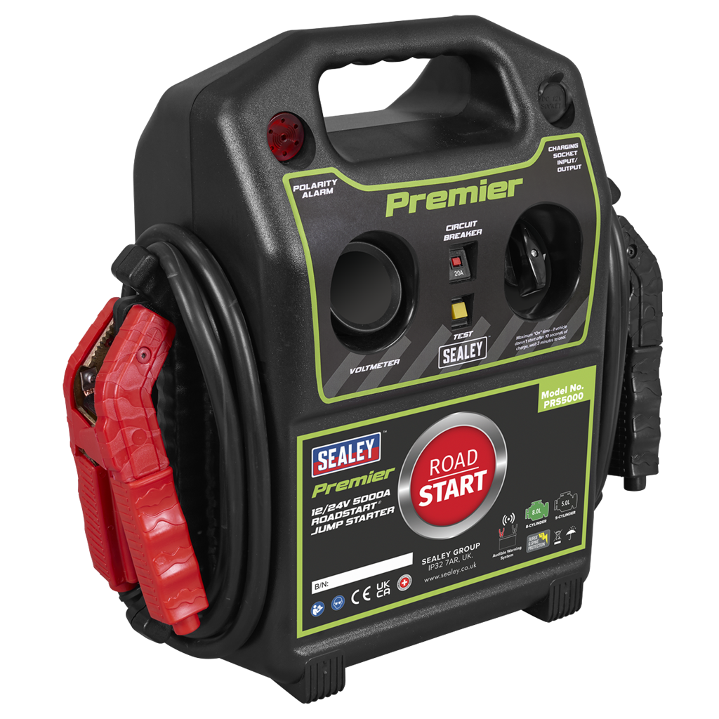 12/24V Premier RoadStart&#174; Jump Starter 5000A